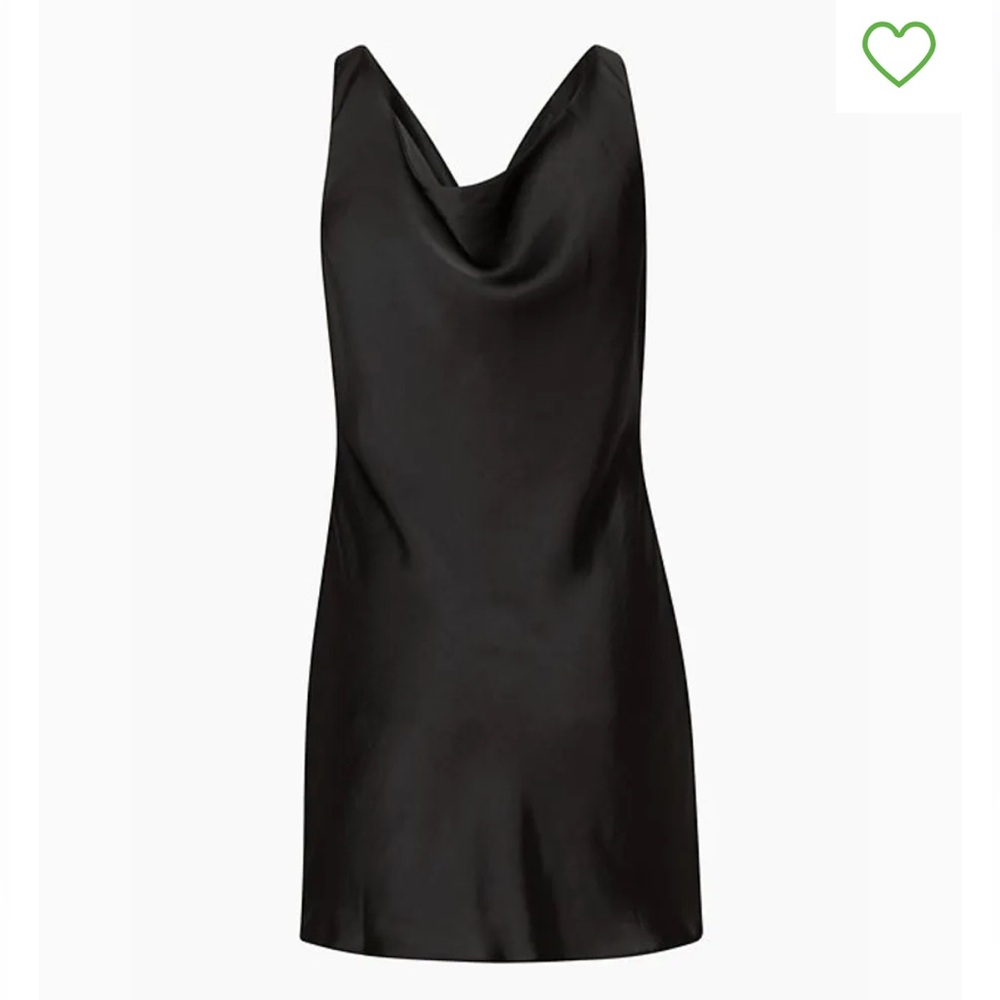 Aritzia Wilfred Bravo Satin Mini Dress, M